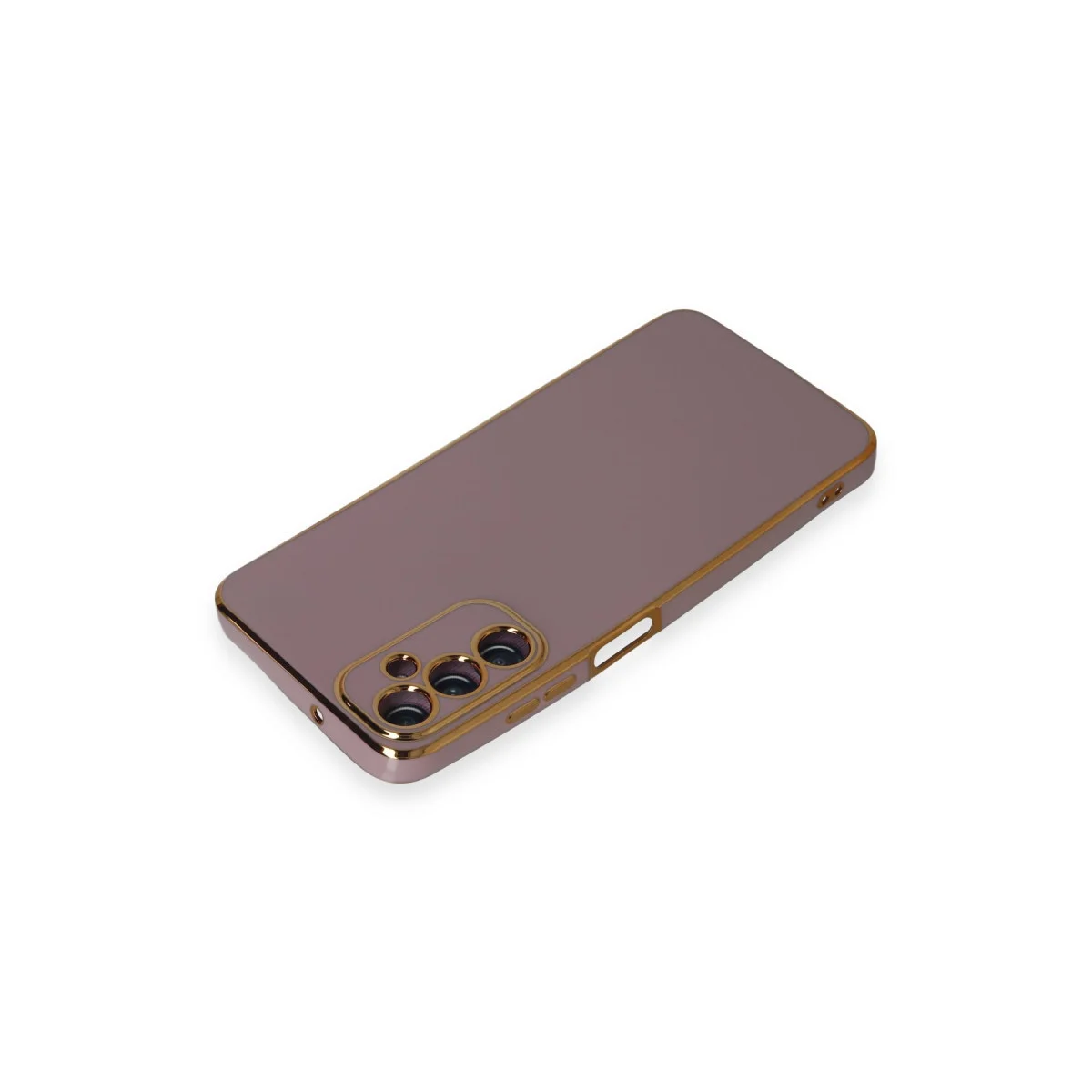 Galaxy A05S Kılıf Volet Silikon - Mor
