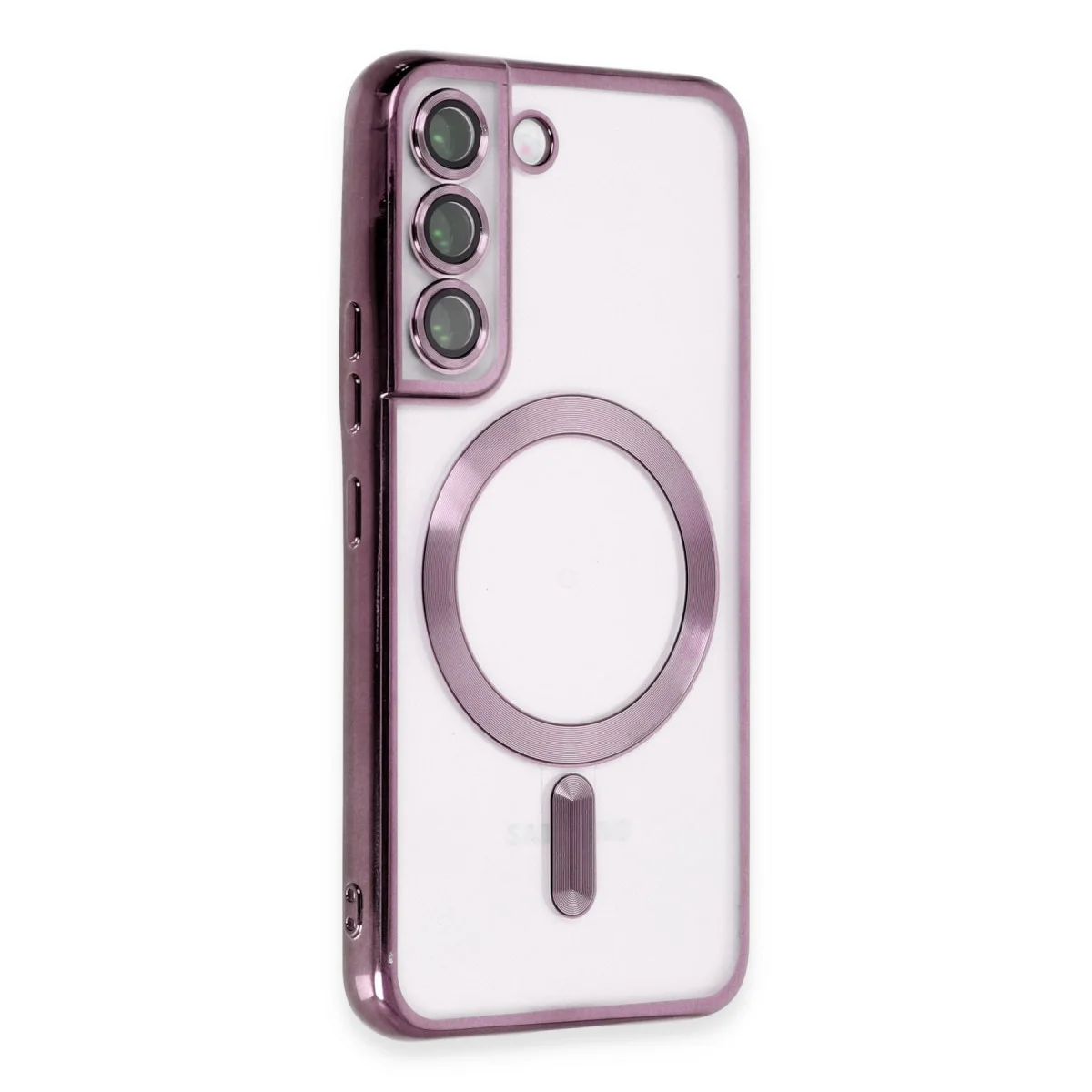 Galaxy S22 Kılıf Kross Magneticsafe Kapak - Mor