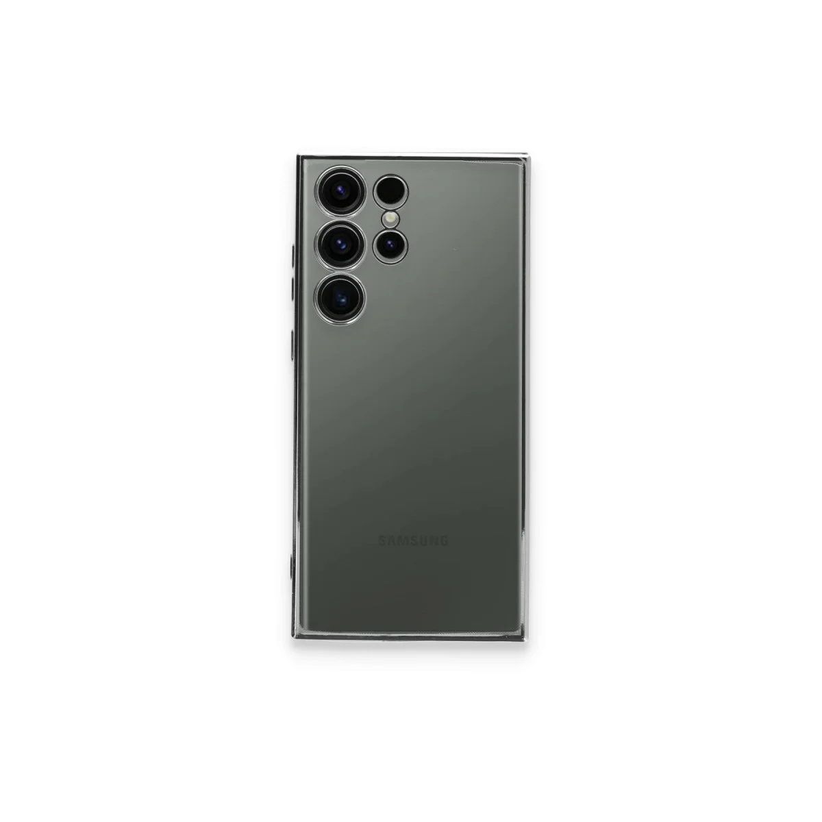 Galaxy S24 Ultra Kılıf Razer Lensli Silikon - Mor