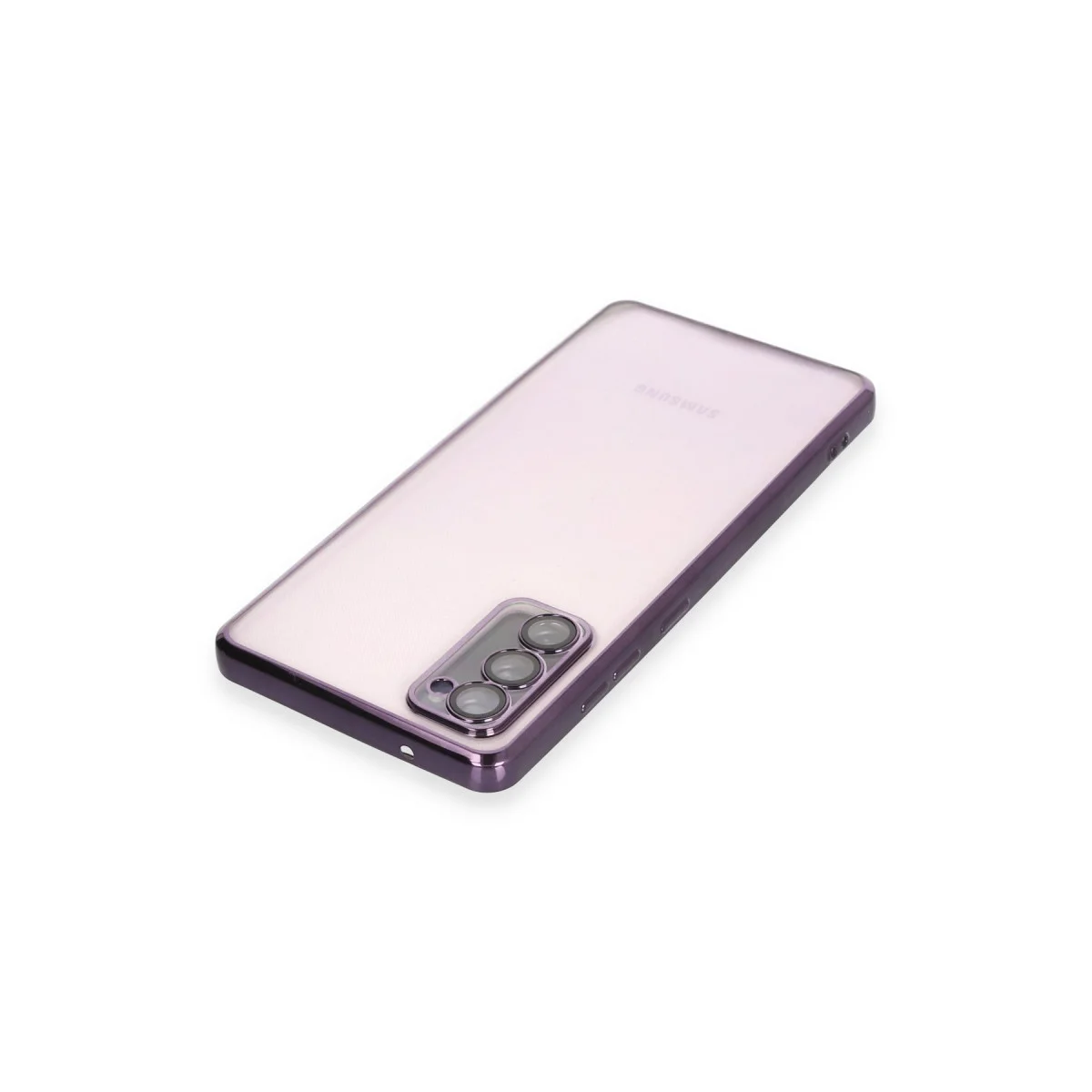 Galaxy S20 FE Kılıf Razer Lensli Silikon - Mor