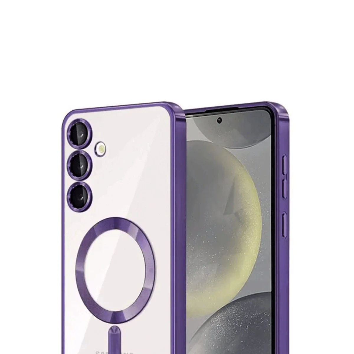 Galaxy A26 Kross Magneticsafe Kapak - Mor