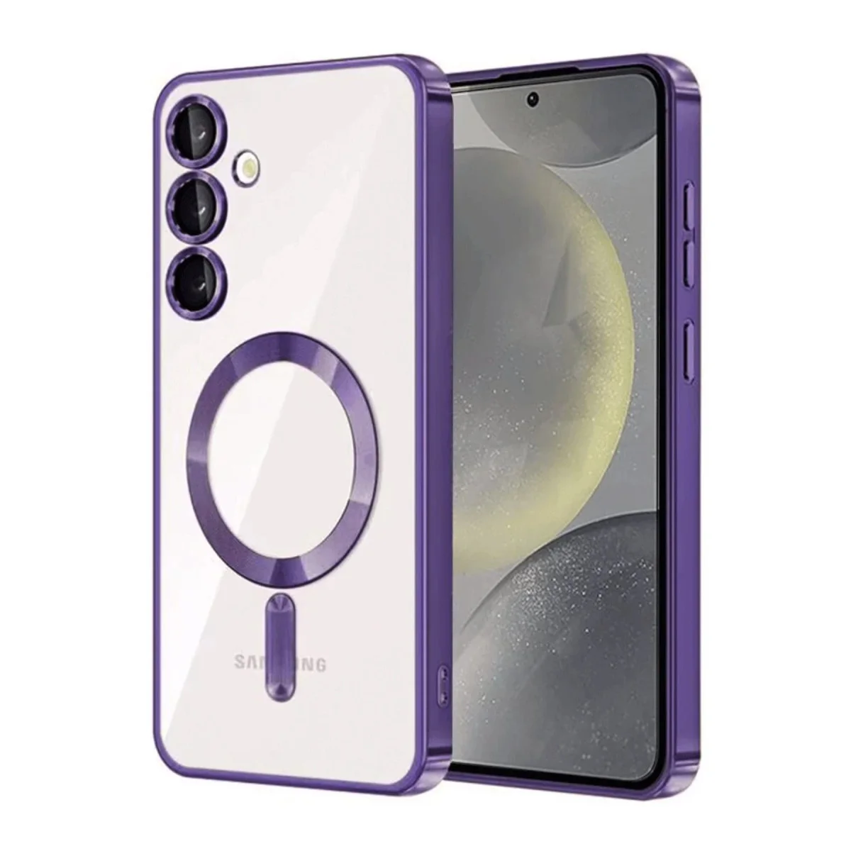 Galaxy A36 Kross Magneticsafe Kapak - Mor