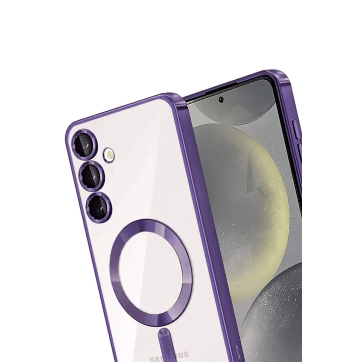 Galaxy A56 Kross Magneticsafe Kapak - Mor