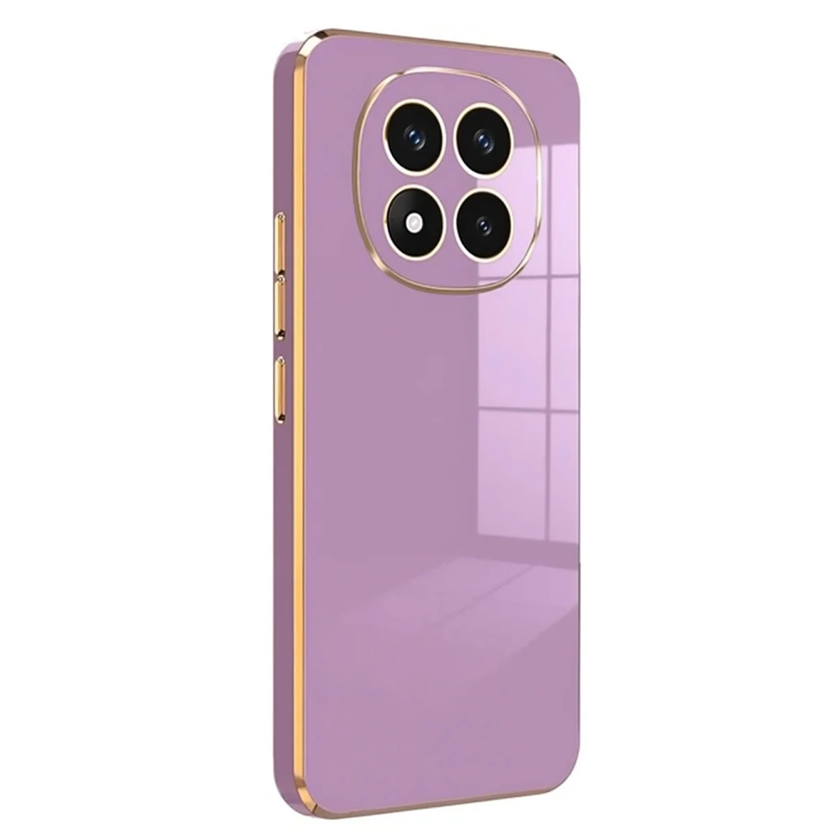 Redmi Note 14 Pro 4G Kılıf Volet Silikon - Mor