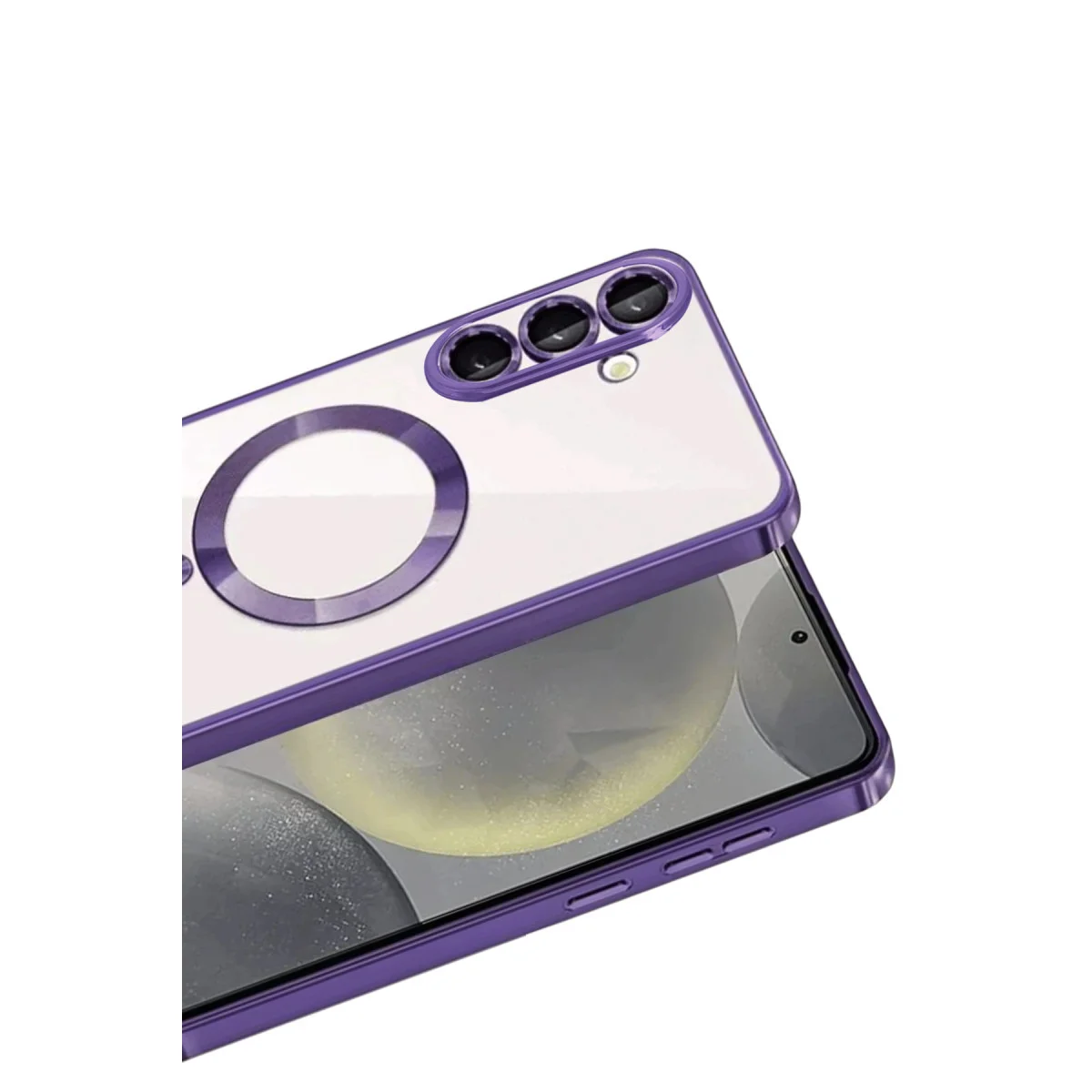 Galaxy A57 5G Kross Magneticsafe Kapak - Mor
