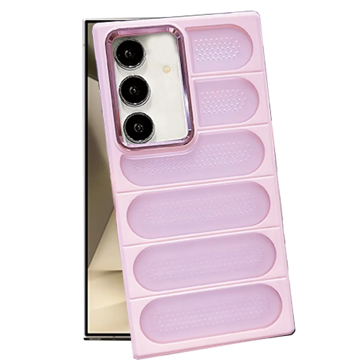 Galaxy S24 Plus Kılıf Airmax Silikon Kapak - Pembe