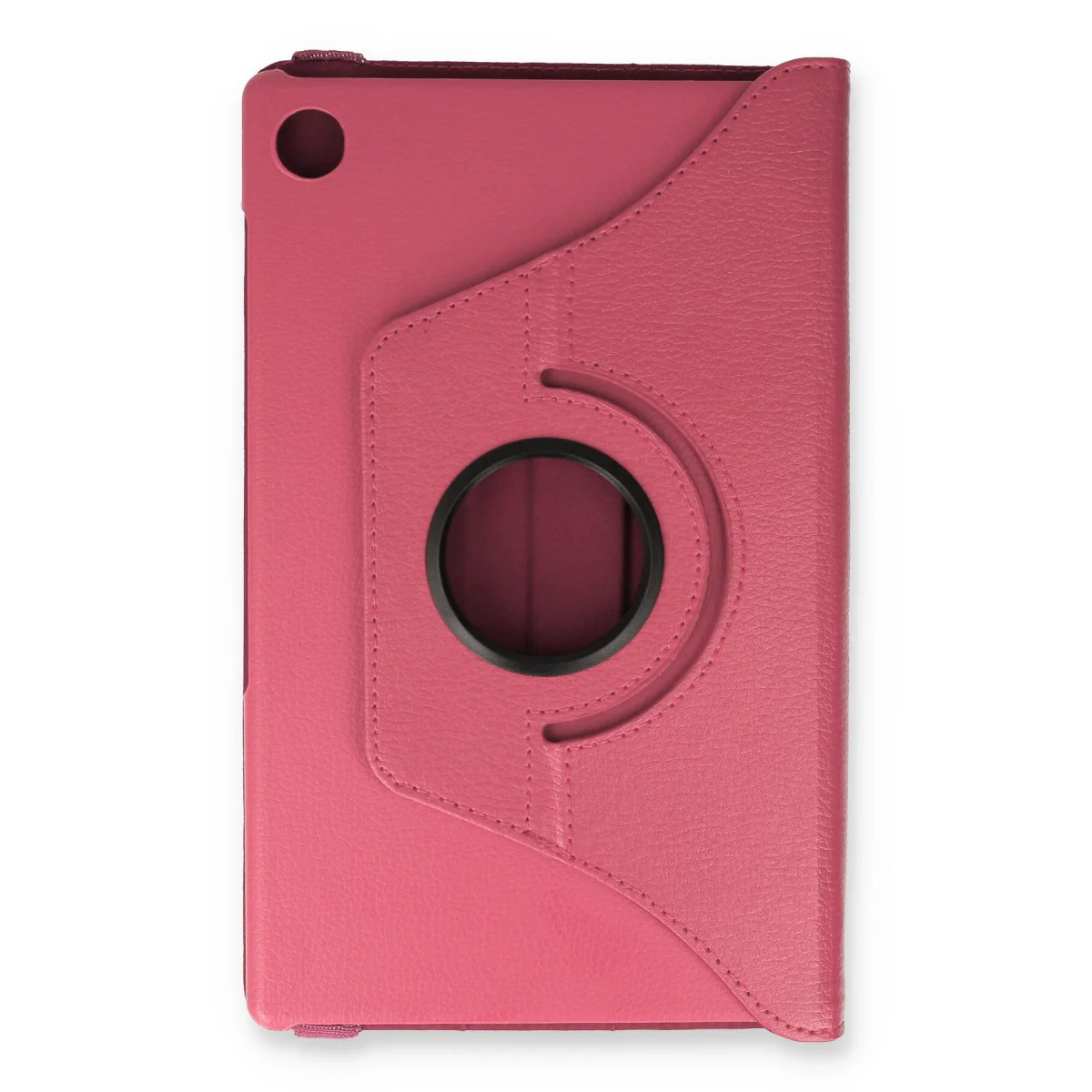 M10 HD X306F Kılıf 360 Tablet Deri Kılıf - Pembe