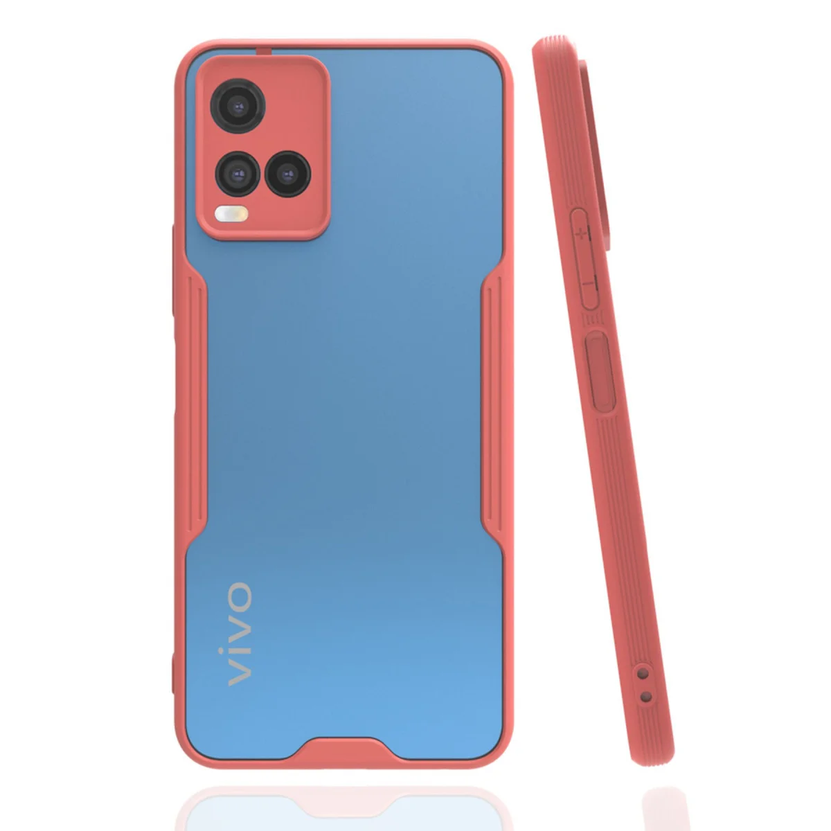 Y21S Kılıf Platin Silikon - Pembe