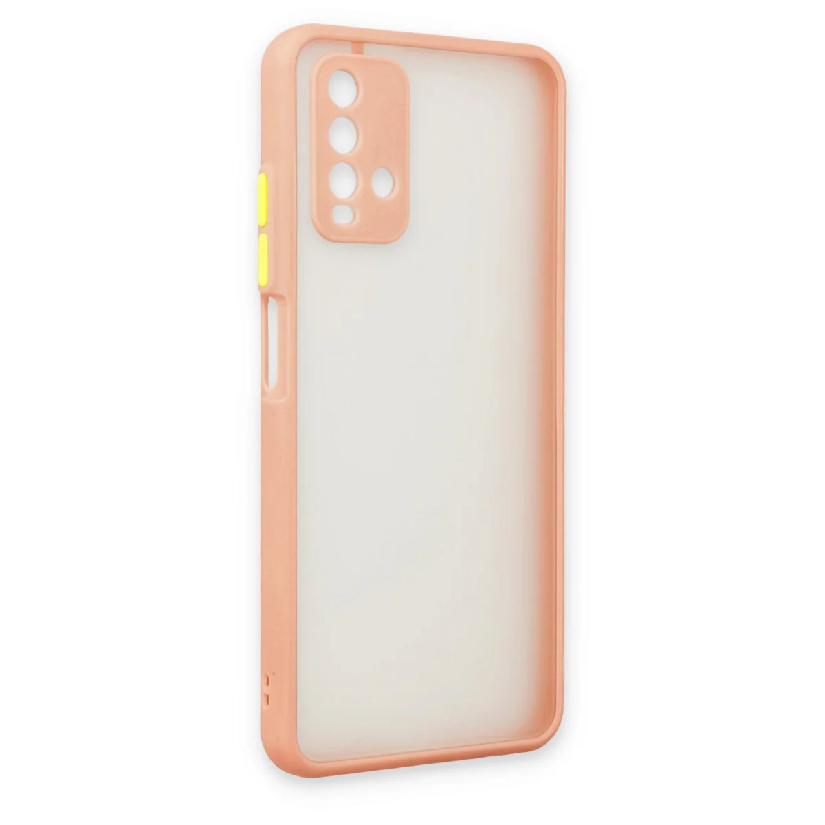 Redmi 9T Kılıf Montreal Silikon Kapak - Pembe