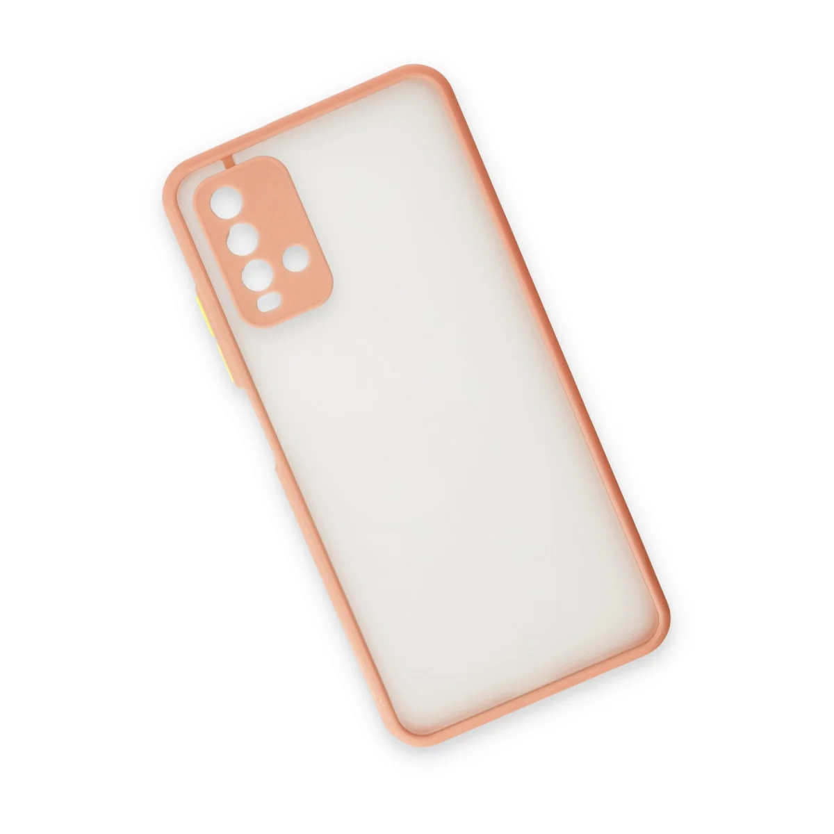 Redmi 9T Kılıf Montreal Silikon Kapak - Pembe
