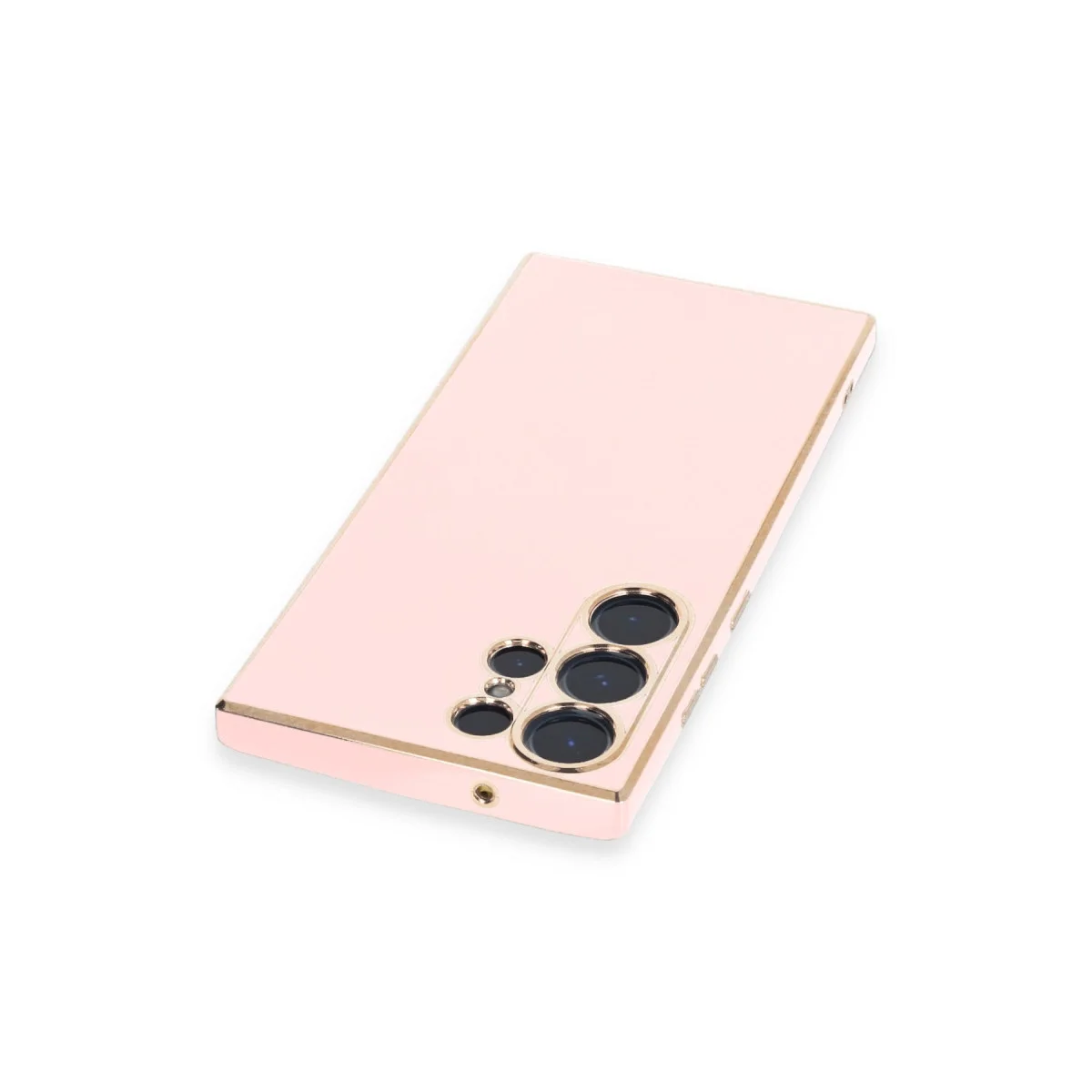 Galaxy S23 Ultra Kılıf Volet Silikon - Pembe