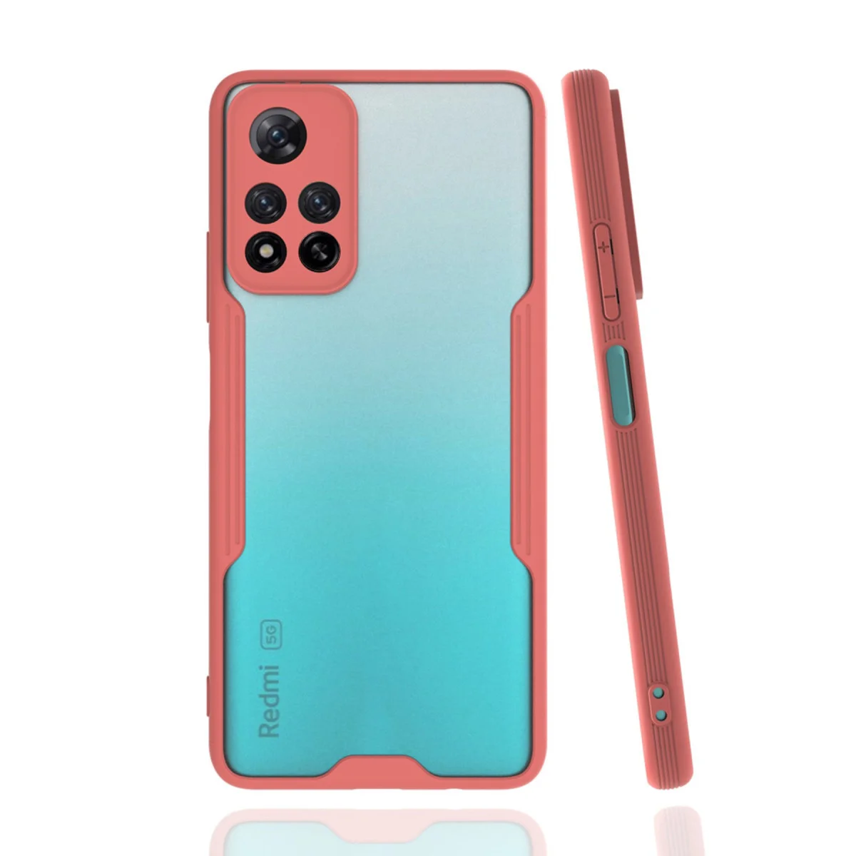 Redmi Note 11 Pro Plus 5G Kılıf Platin Silikon - Pembe