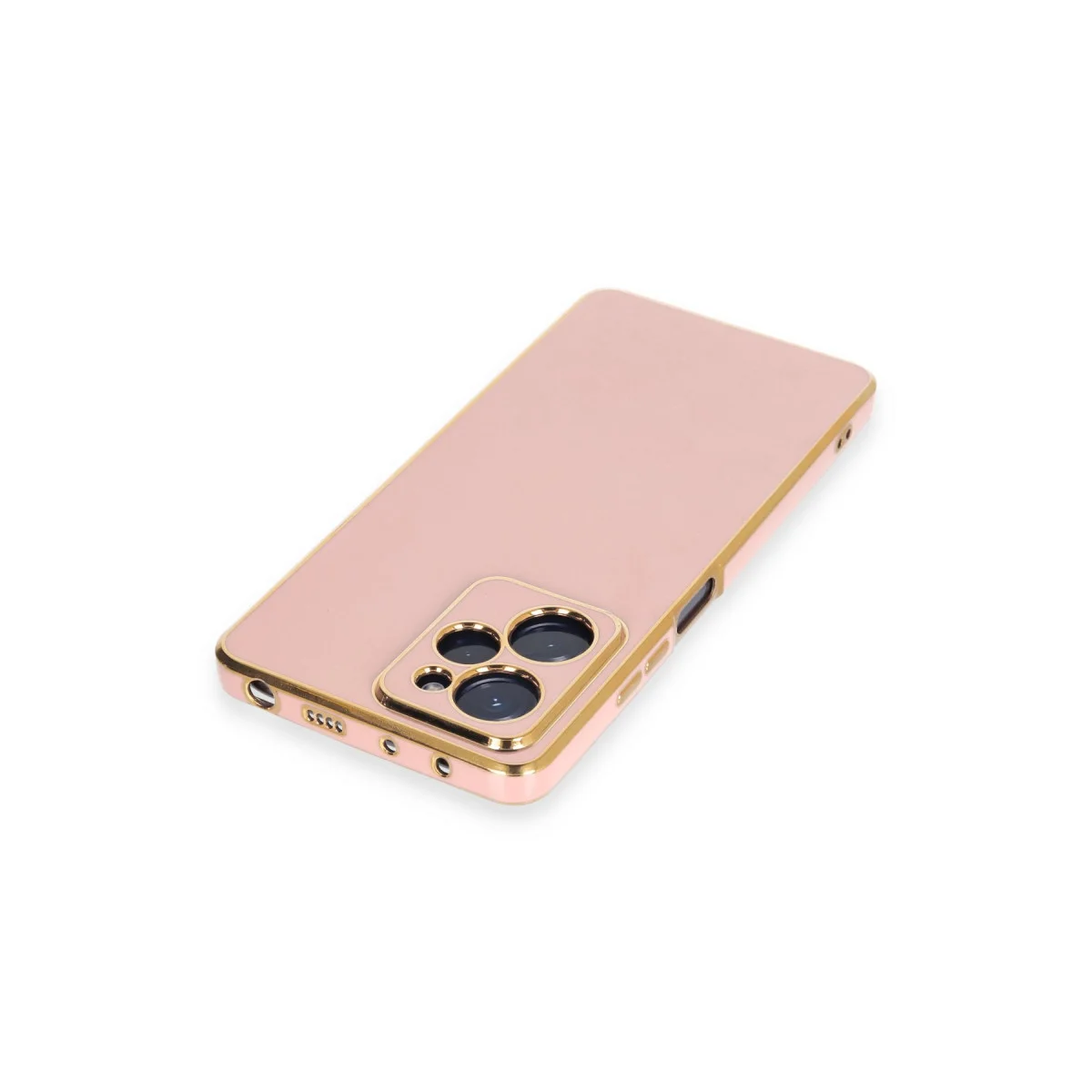 Poco X5 Pro 5G Kılıf Volet Silikon - Pembe