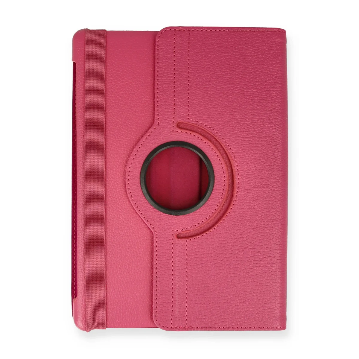 MediaPad T5 10 Kılıf 360 Tablet Deri Kılıf - Pembe