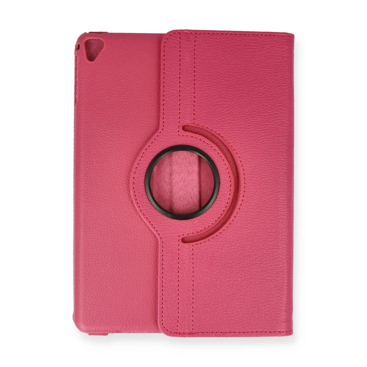 iPad 9.7 (2018) Kılıf 360 Tablet Deri Kılıf - Pembe