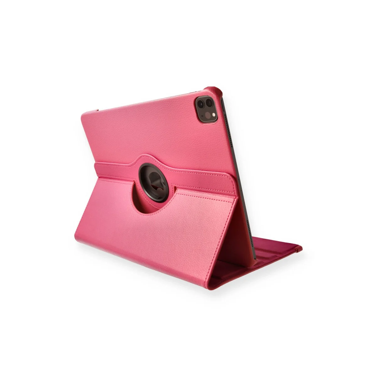 iPad Pro 11 (2020) Kılıf 360 Tablet Deri Kılıf - Pembe