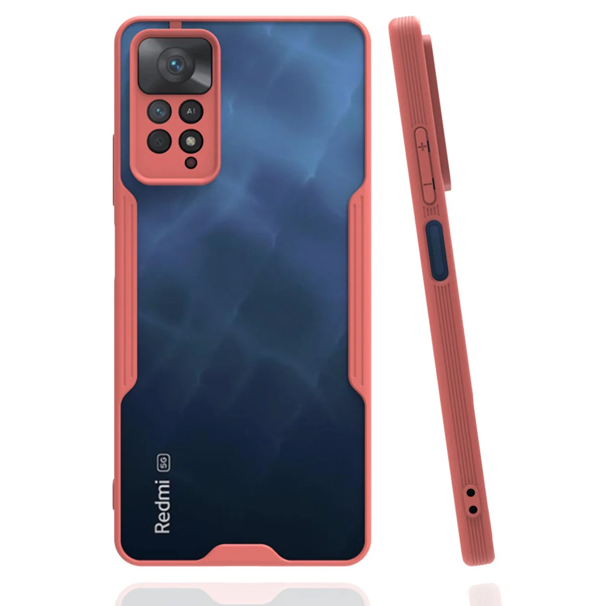 Redmi Note 11 Pro Kılıf Platin Silikon - Pembe