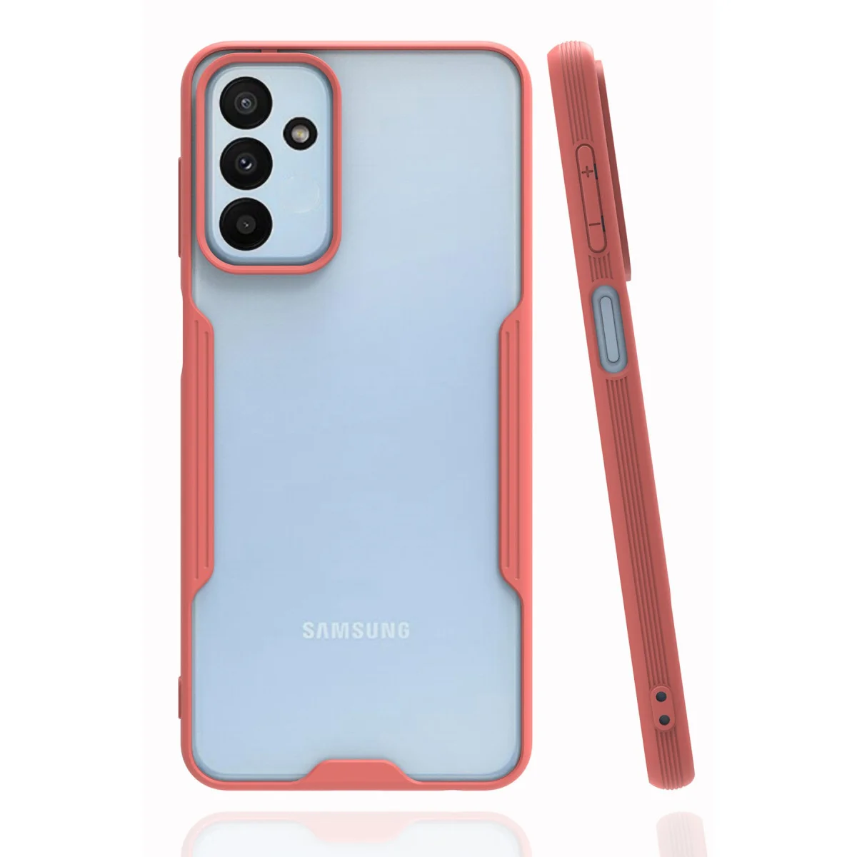 Galaxy M23 Kılıf Platin Silikon - Pembe