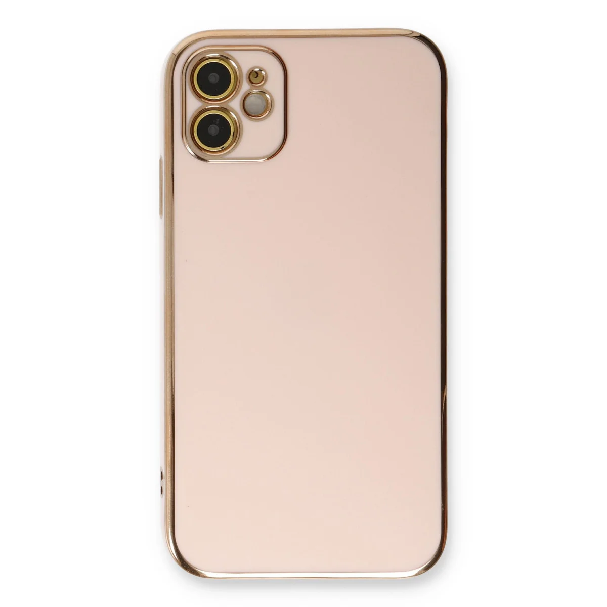 iPhone 11 Kılıf Volet Silikon - Pembe
