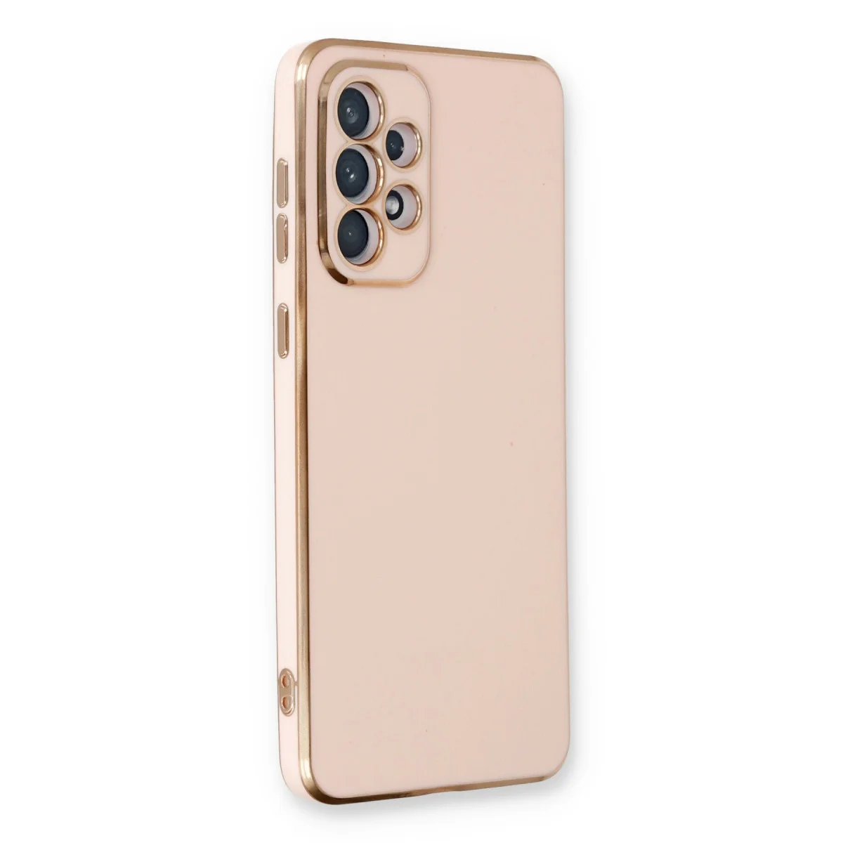 Galaxy A33 5G Kılıf Volet Silikon - Pembe