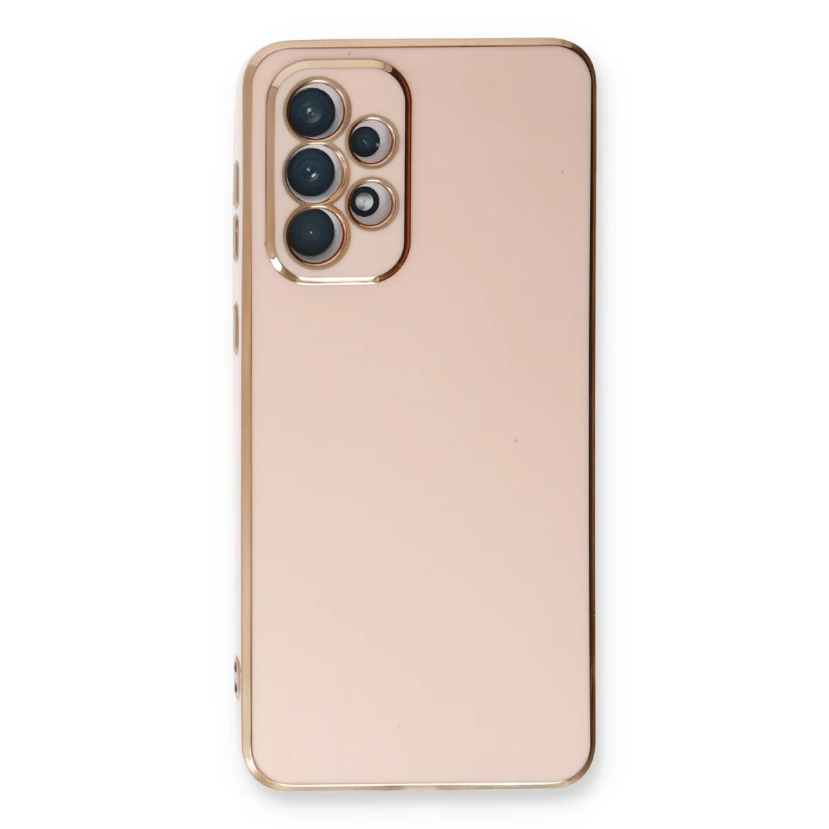 Galaxy A53 5G Kılıf Volet Silikon - Pembe