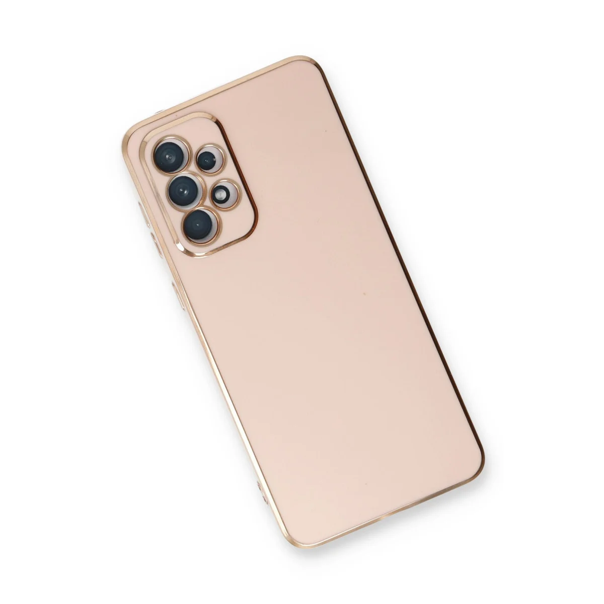 Galaxy A53 5G Kılıf Volet Silikon - Pembe