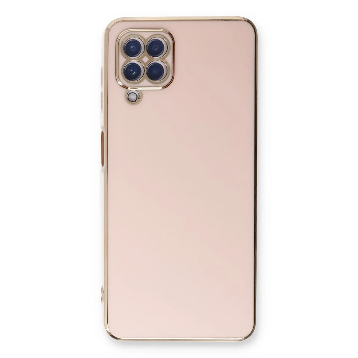 Galaxy A22 Kılıf Volet Silikon - Pembe