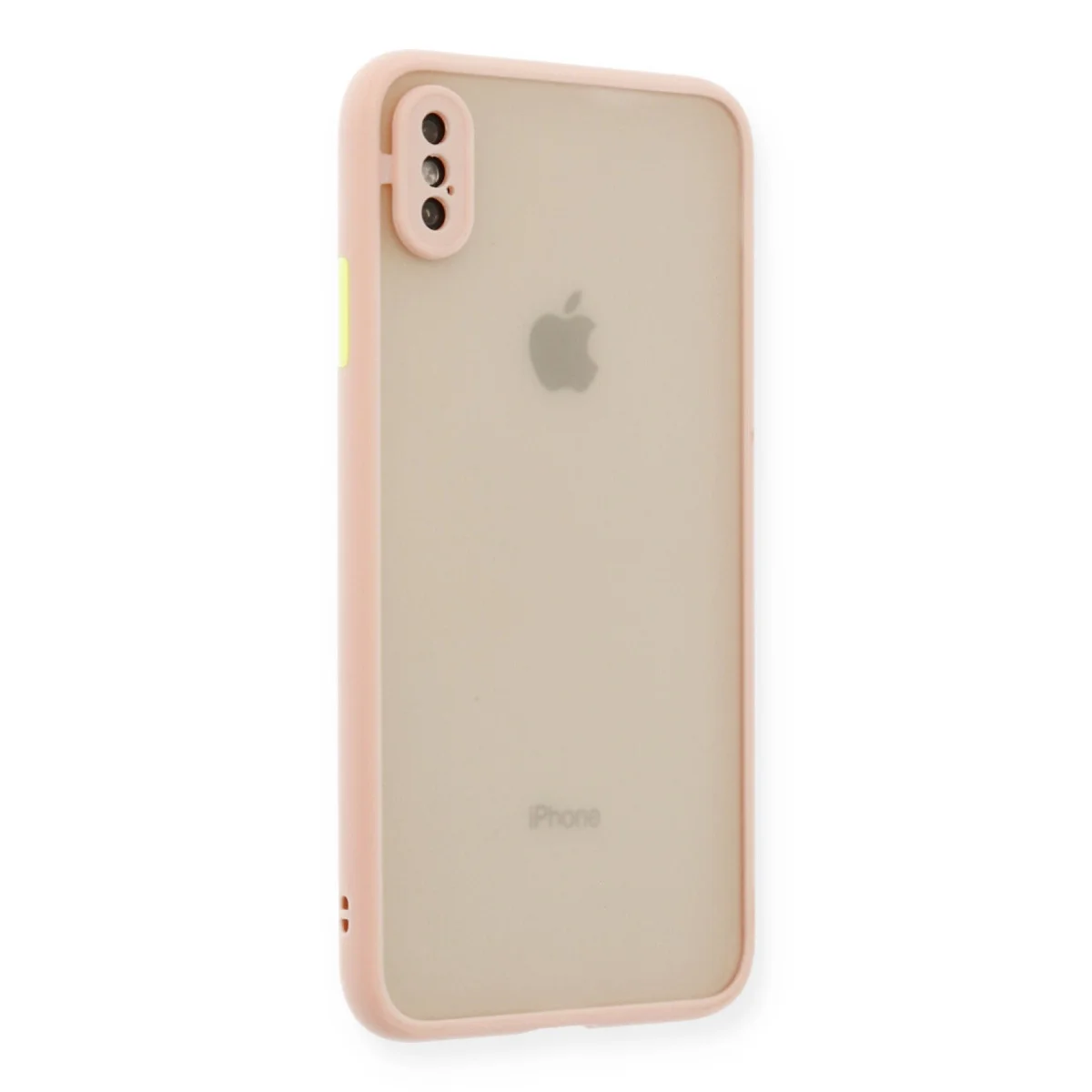 iPhone X Kılıf Montreal Silikon Kapak - Pembe