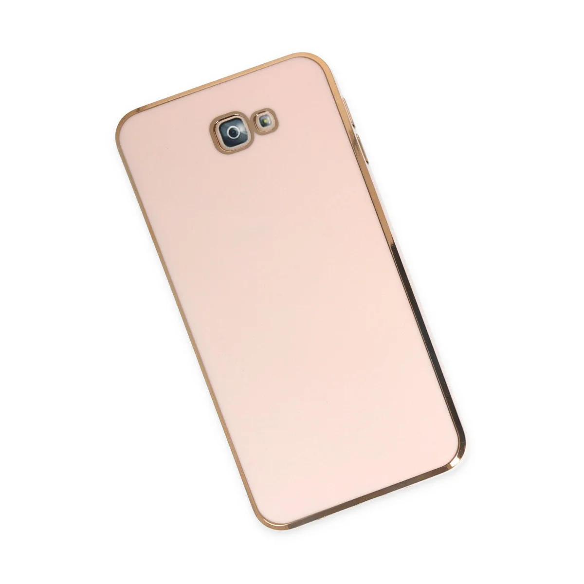 Galaxy J7 Prime Kılıf Volet Silikon - Pembe