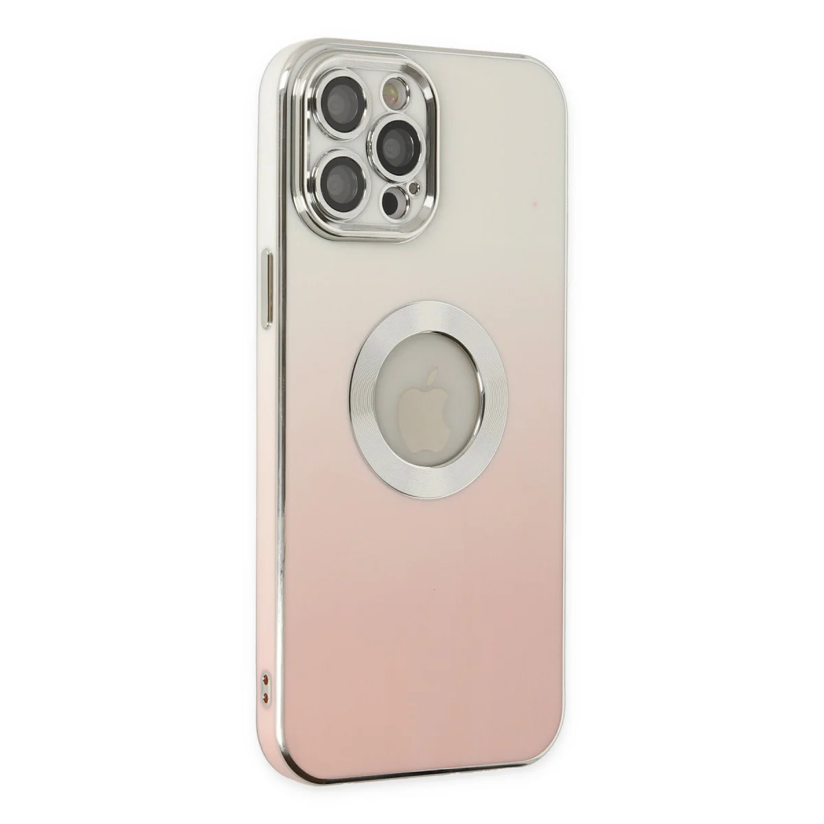 iPhone 12 Pro Max Kılıf Best Silikon - Pembe