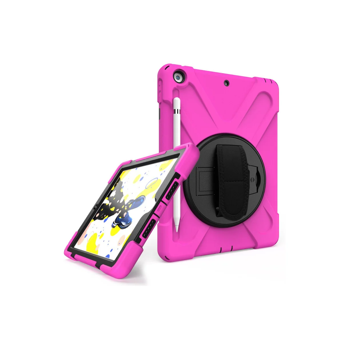 iPad 5 Air 9.7 Kılıf Amazing Tablet Kapak - Pembe