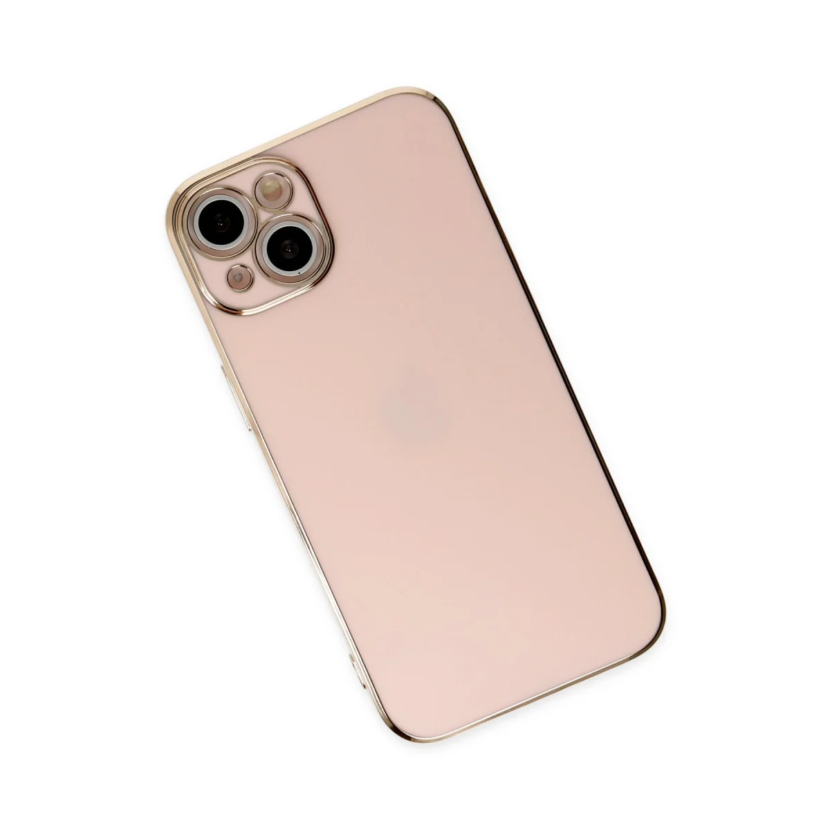 iPhone 14 Kılıf Volet Silikon - Pembe