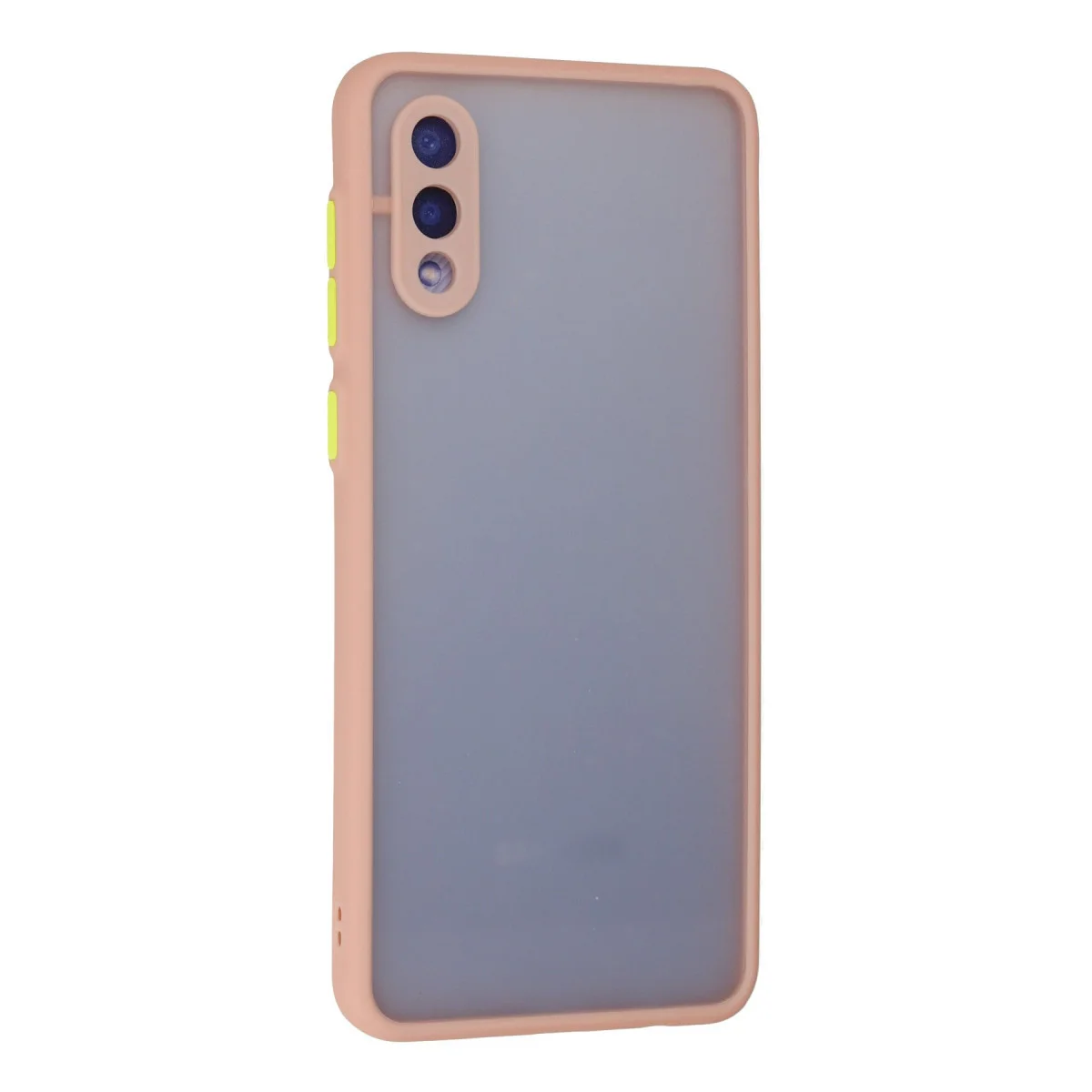 Galaxy A02 Kılıf Montreal Silikon Kapak - Pembe