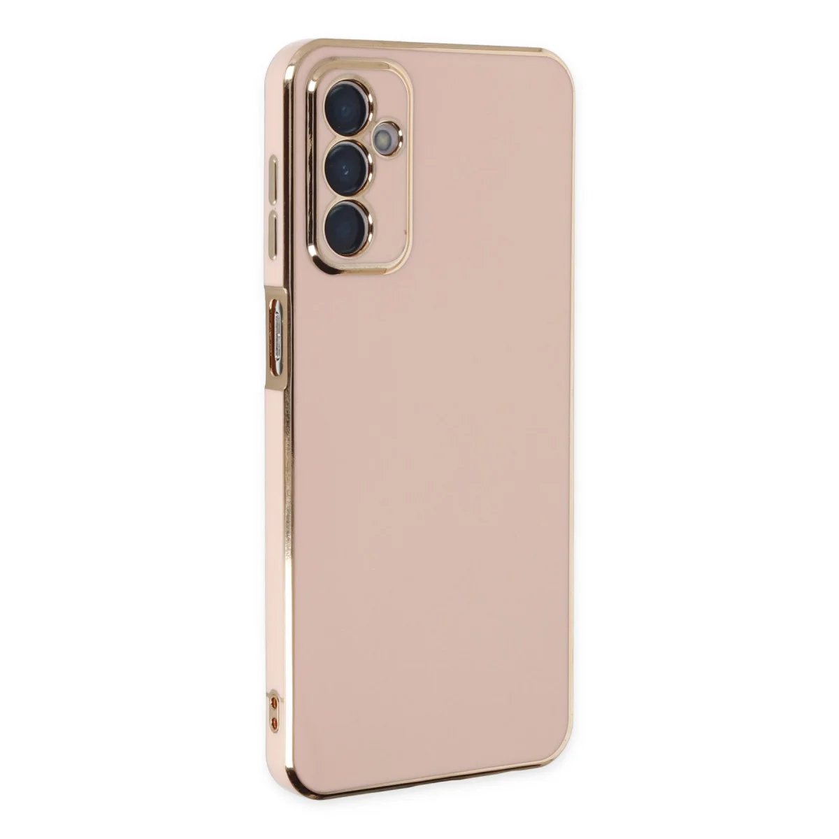 Galaxy M23 Kılıf Volet Silikon - Pembe