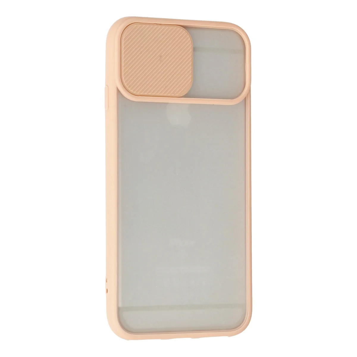 iPhone 6 Kılıf Palm Buzlu Kamera Sürgülü Silikon - Pembe