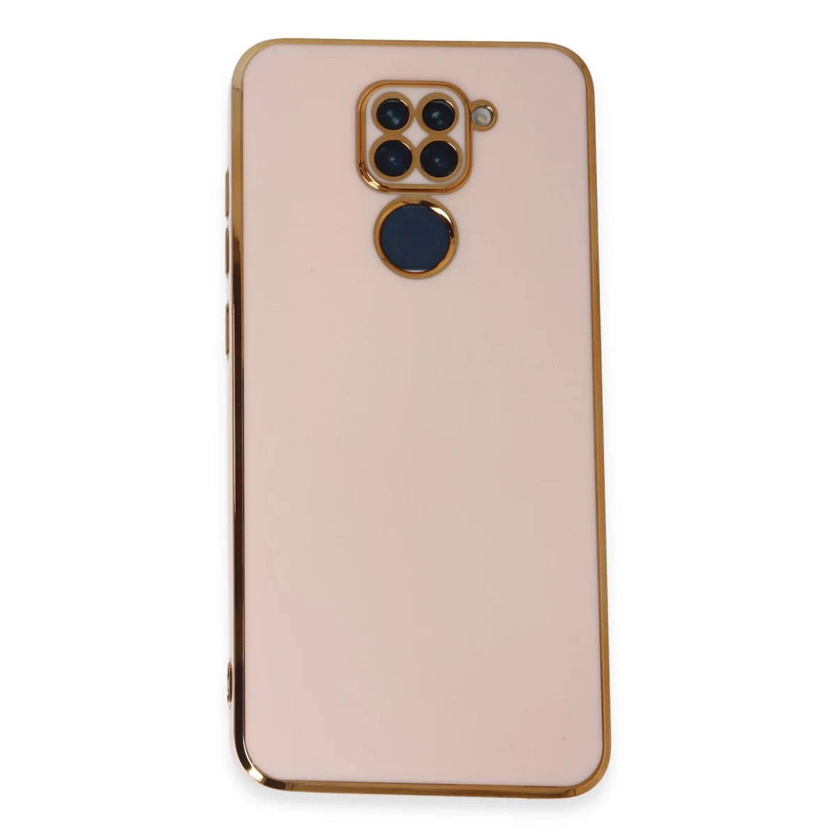 Redmi Note 9 Kılıf Volet Silikon - Pembe