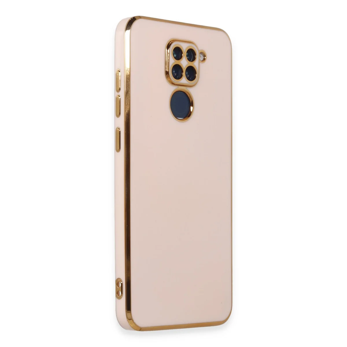 Redmi Note 9 Kılıf Volet Silikon - Pembe