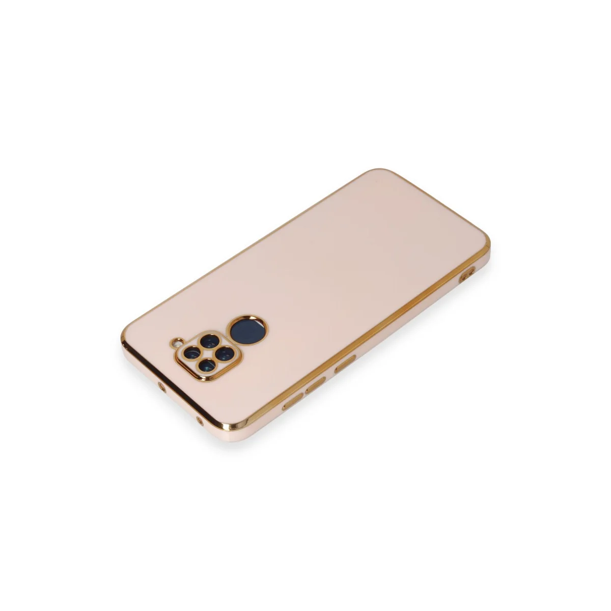 Redmi Note 9 Kılıf Volet Silikon - Pembe