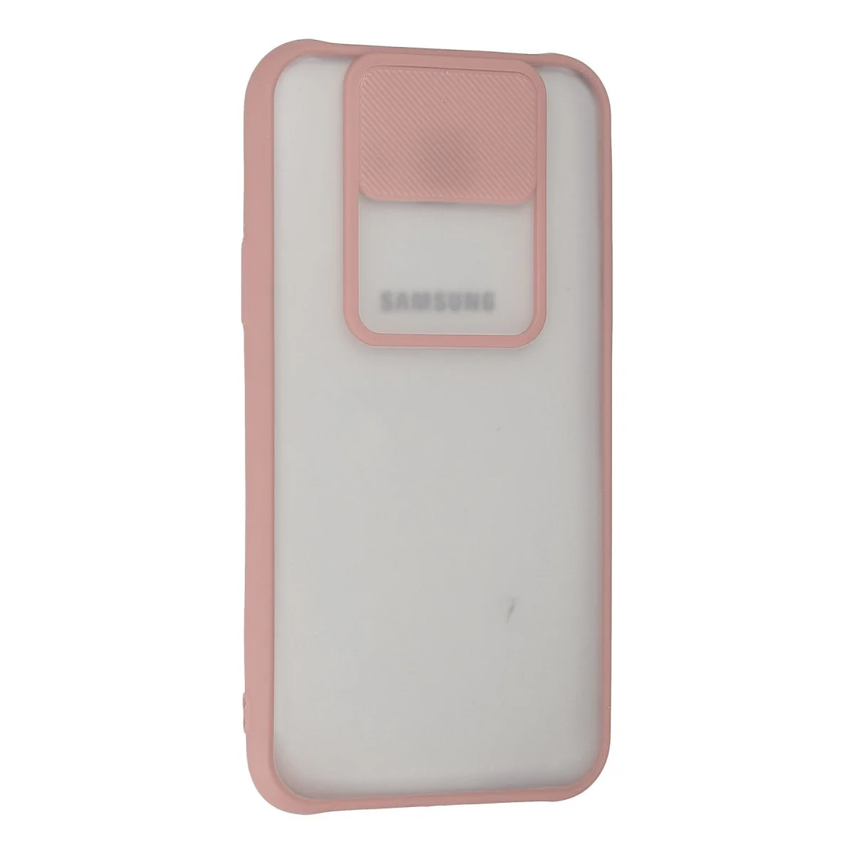 Galaxy J7 Kılıf Palm Buzlu Kamera Sürgülü Silikon - Pembe
