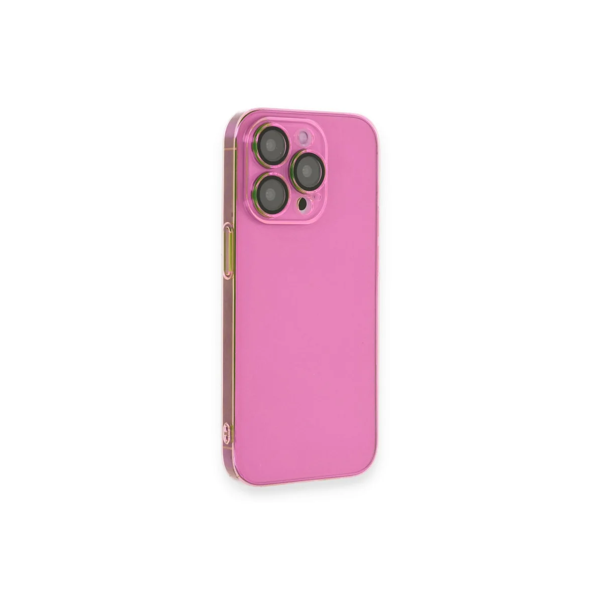 iPhone 13 Pro Max Kılıf Armada Lensli Kapak - Pembe