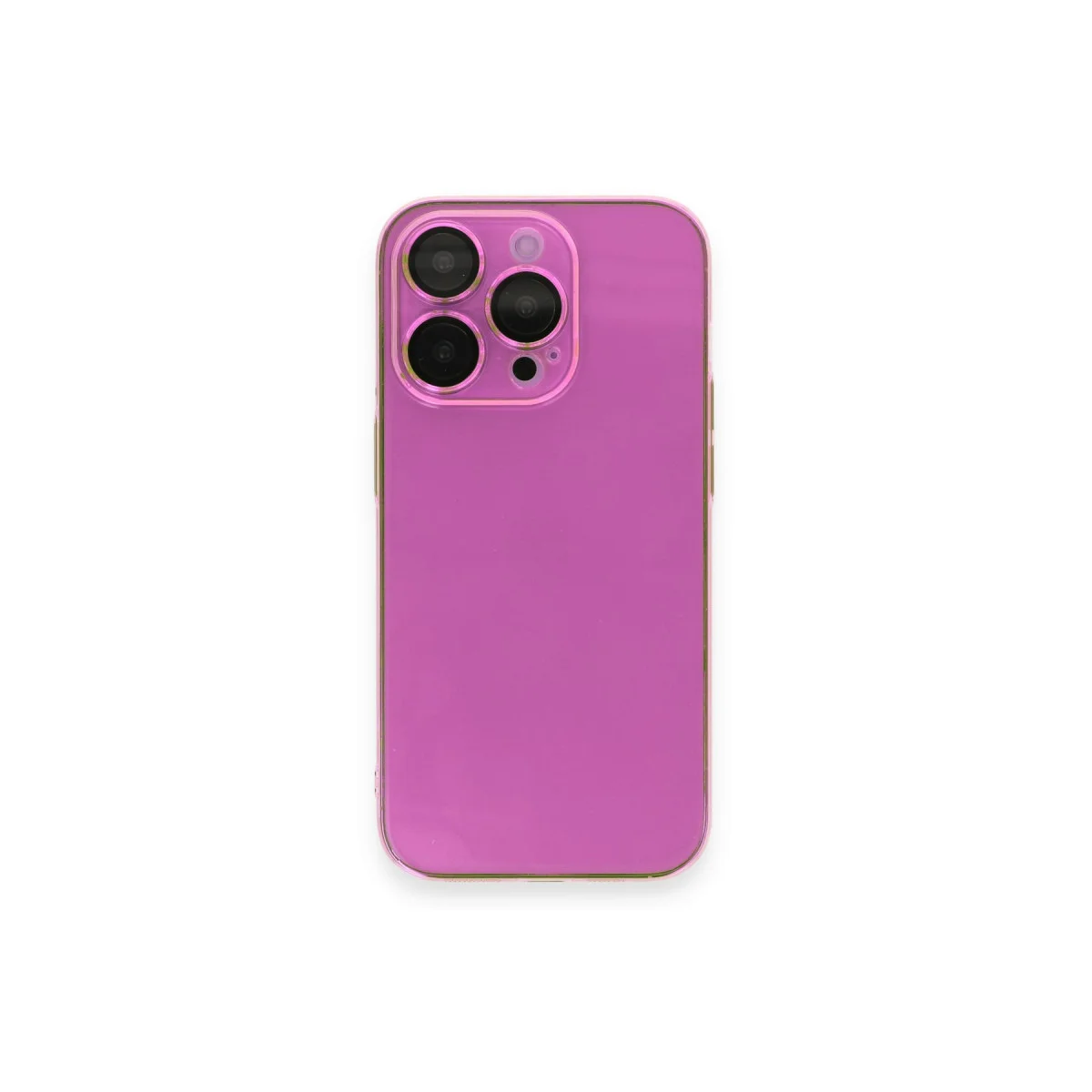 iPhone 13 Pro Max Kılıf Armada Lensli Kapak - Pembe