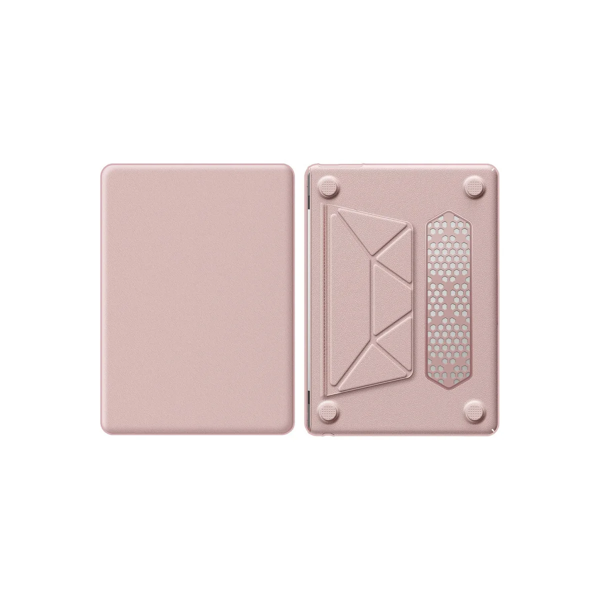 Macbook Air 15 2024 Macbook Deri Kapak - Pembe