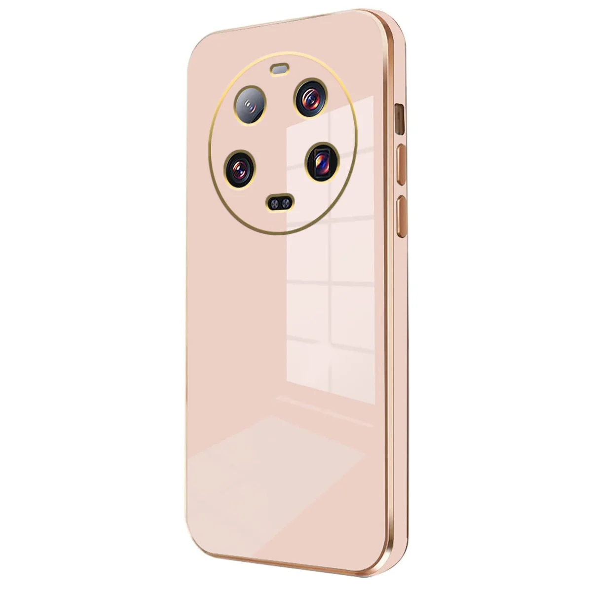 Mi 14 Ultra Kılıf Volet Silikon - Pembe