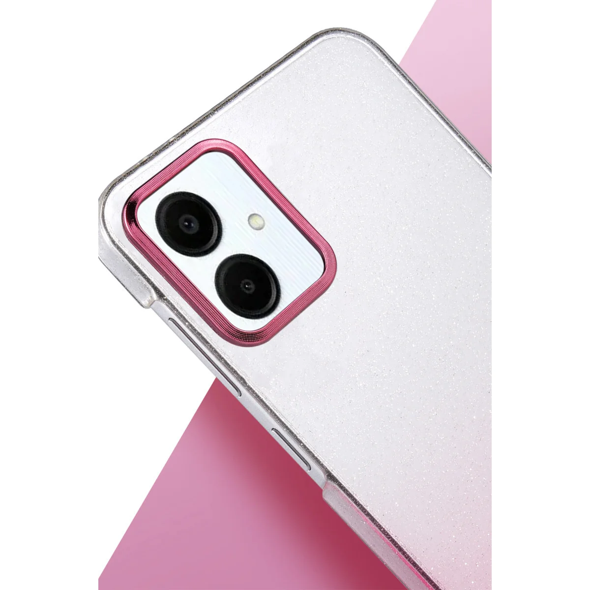 Galaxy A06 Glossy Kapak - Pembe