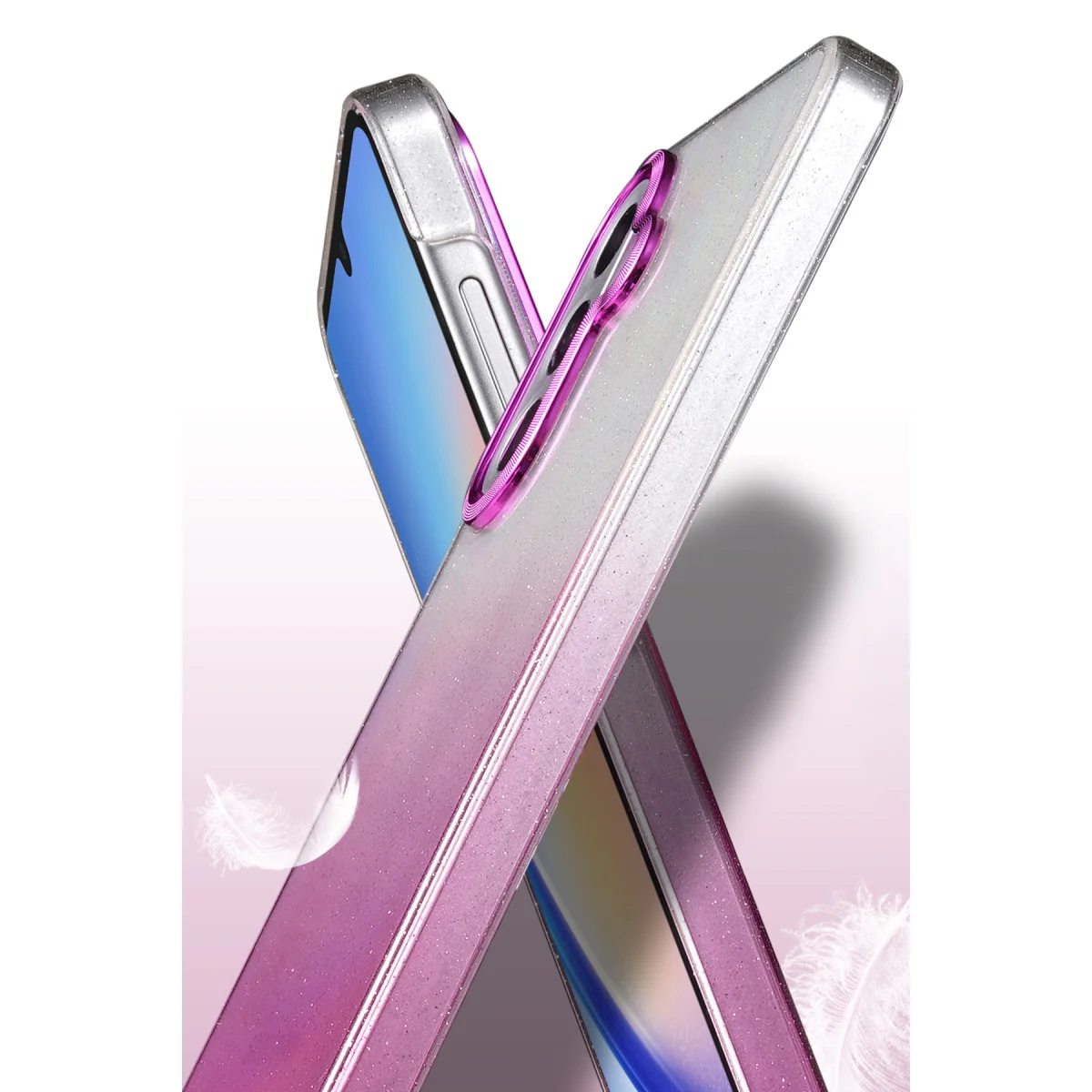 Galaxy A36 Glossy Kapak - Pembe