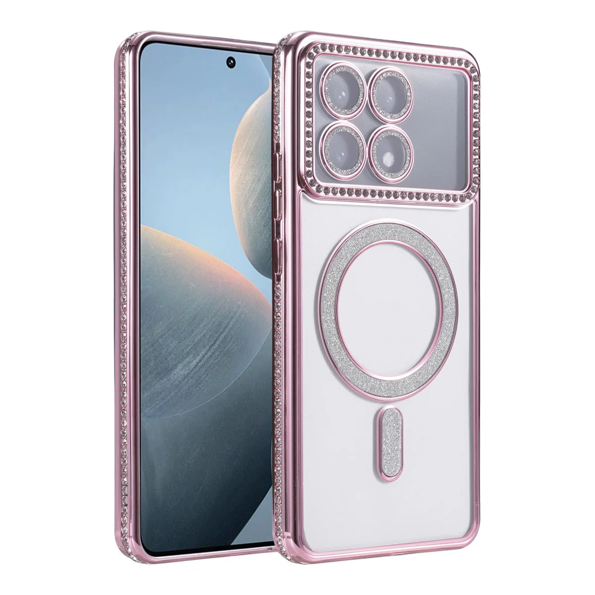 Poco X6 Pro Joke Simli Magneticsafe Kılıf - Pembe
