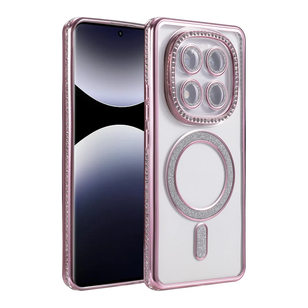 Redmi Note 14 Pro 4G Joke Simli Magneticsafe Kılıf - Pembe