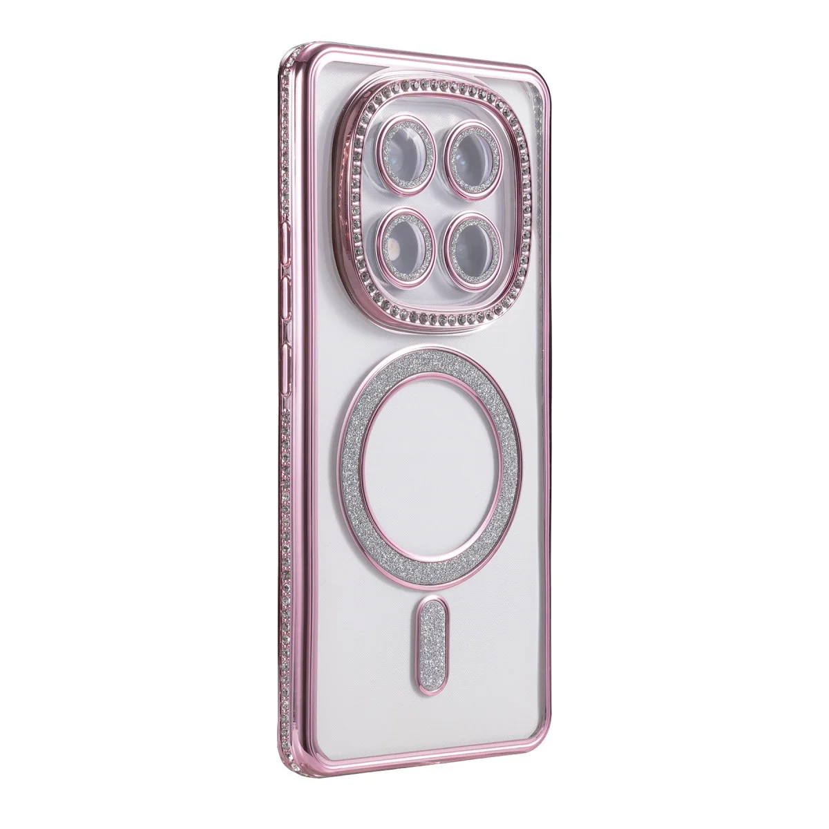 Redmi Note 14 Pro 4G Joke Simli Magneticsafe Kılıf - Pembe
