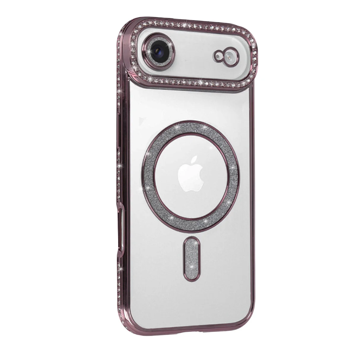 iPhone 17 Air Joke Simli Magneticsafe Kılıf - Pembe