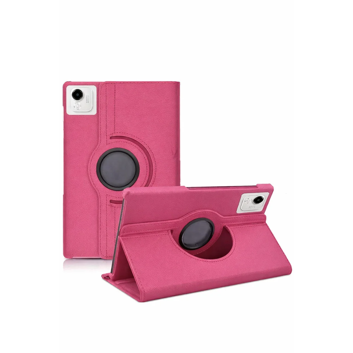 Pad X9A 360 Tablet Deri Kılıf - Pembe
